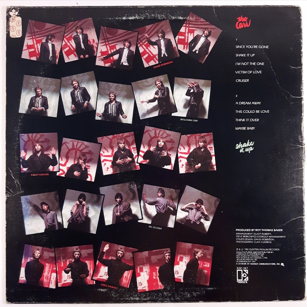 The Cars - Shake It Up - Vinyl LP Record - Picture 2 of 4